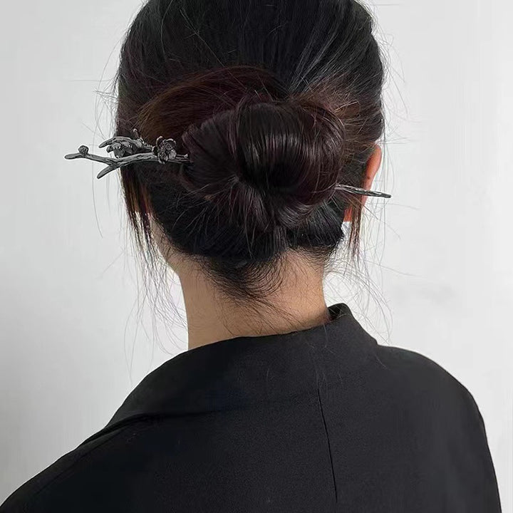 Artistic Floral Hair Clip Bowlift