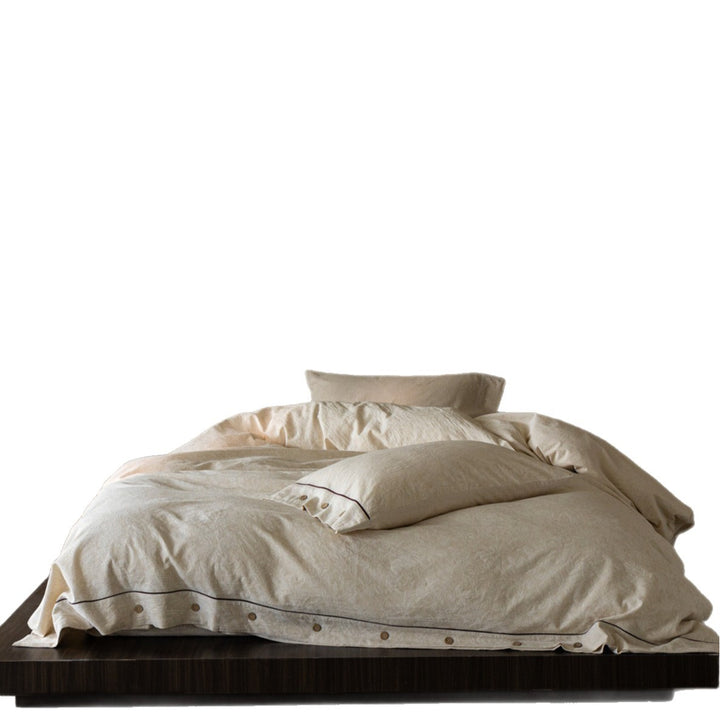 Luxury Washed Linen-Cotton Duvet Cover Set