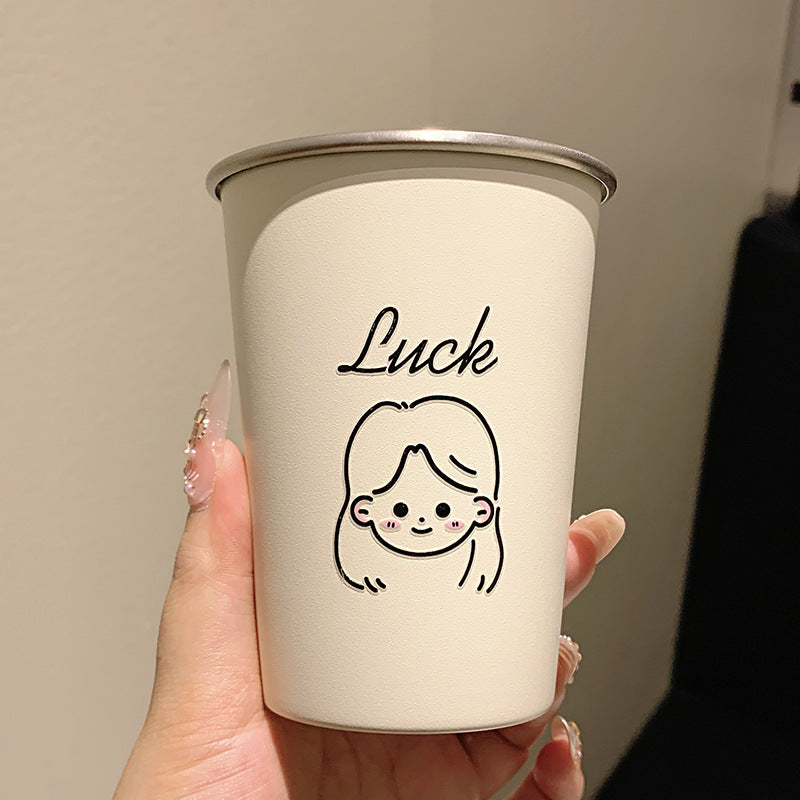 Ceramic mug with cheerful face design Bowlift