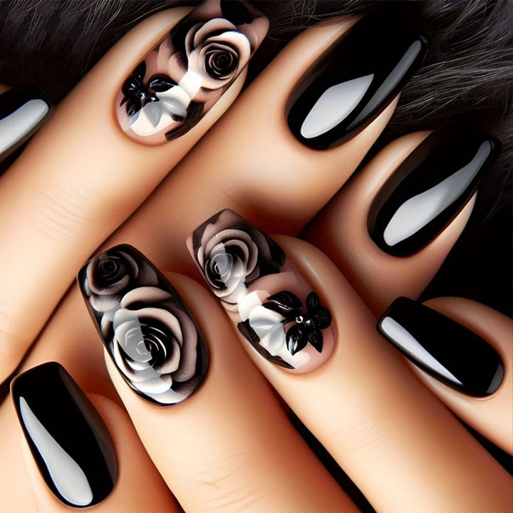 Floral Nail Art Design Bowlift 1789915300