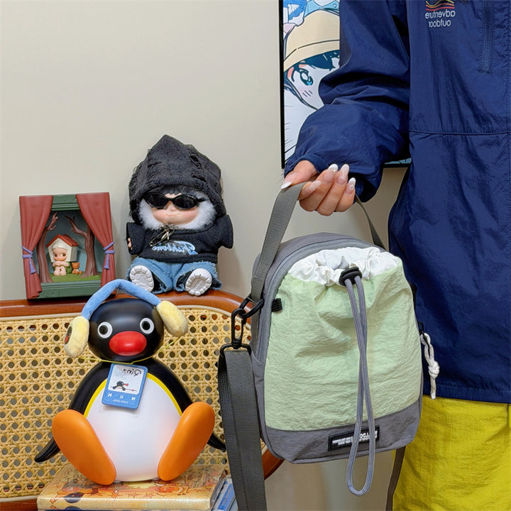 Stylish Drawstring Mini Backpack Bowlift