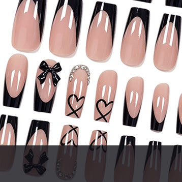 Artistic Long Nail Art Extensions Bowlift