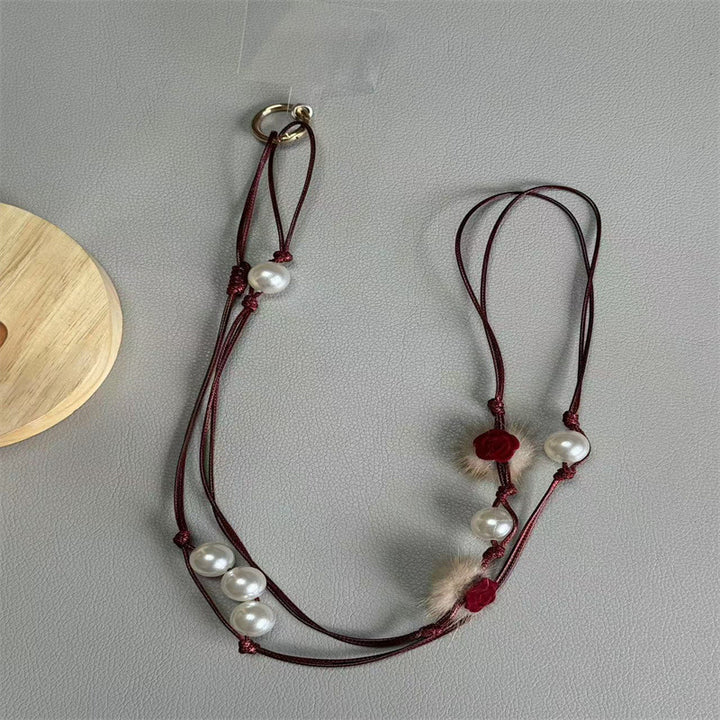 Elegant Beaded Eyewear Lanyard Bowlift