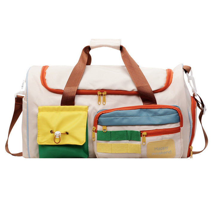 Versatile Multi-Pocket Weekend Duffle Bag Bowlift