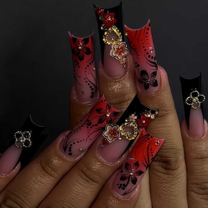 Premium Decorative 3D Nail Art Designs Bowlift