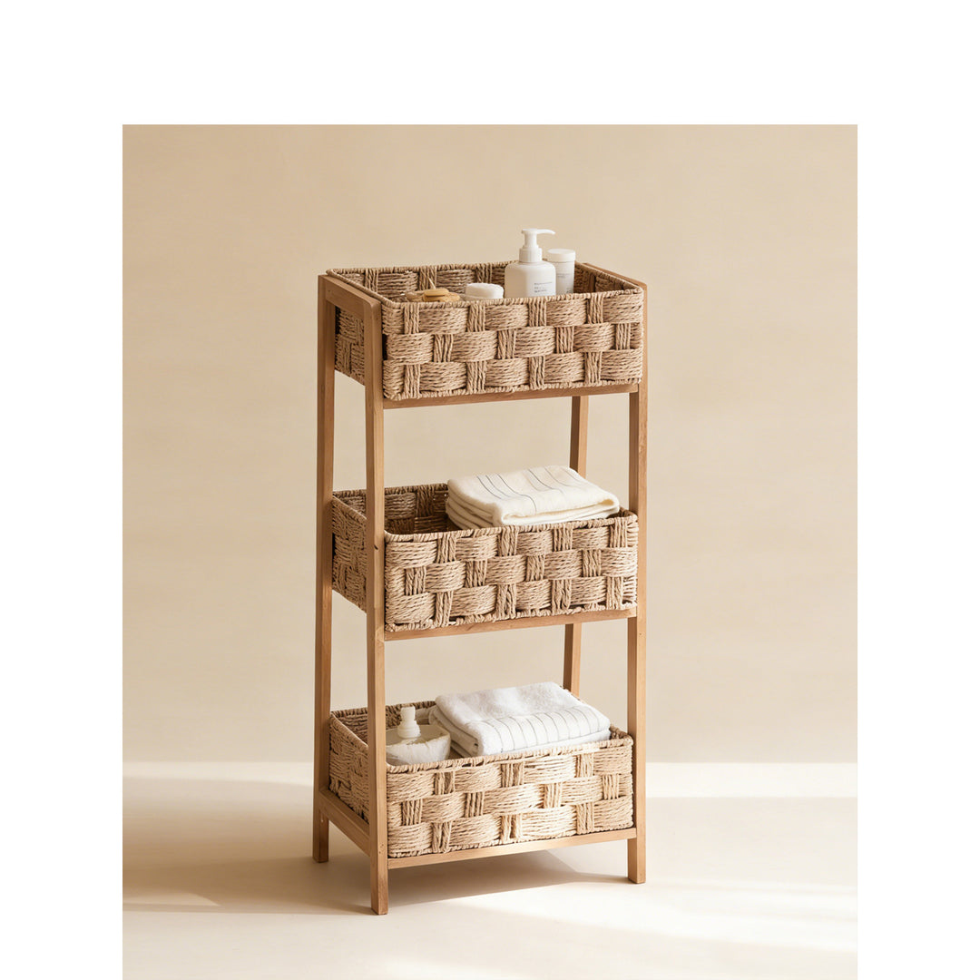 High-quality basket stand with three compartments Bowlift