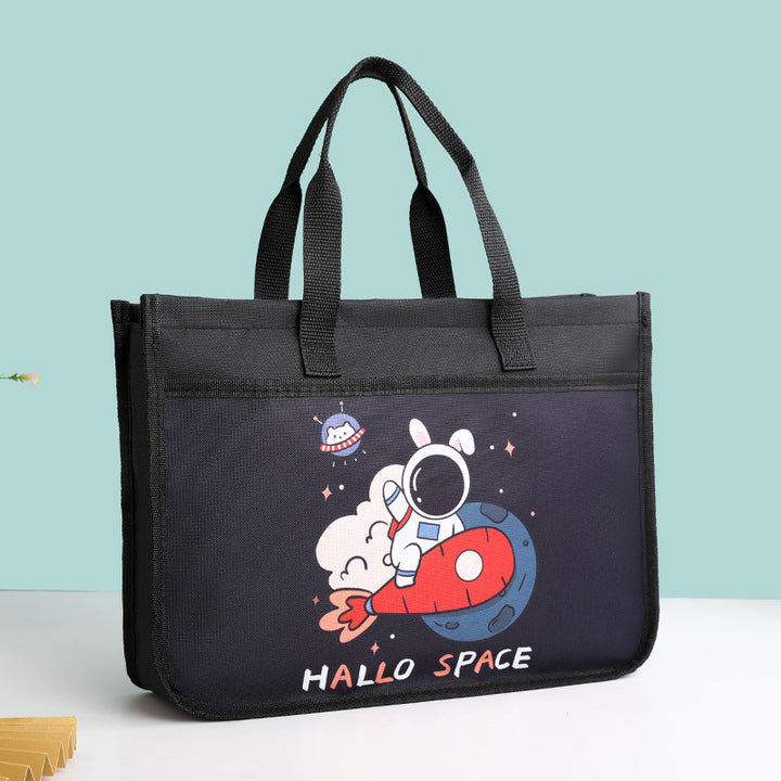 Kids Cute Bunny Print Lunch Bag Bowlift