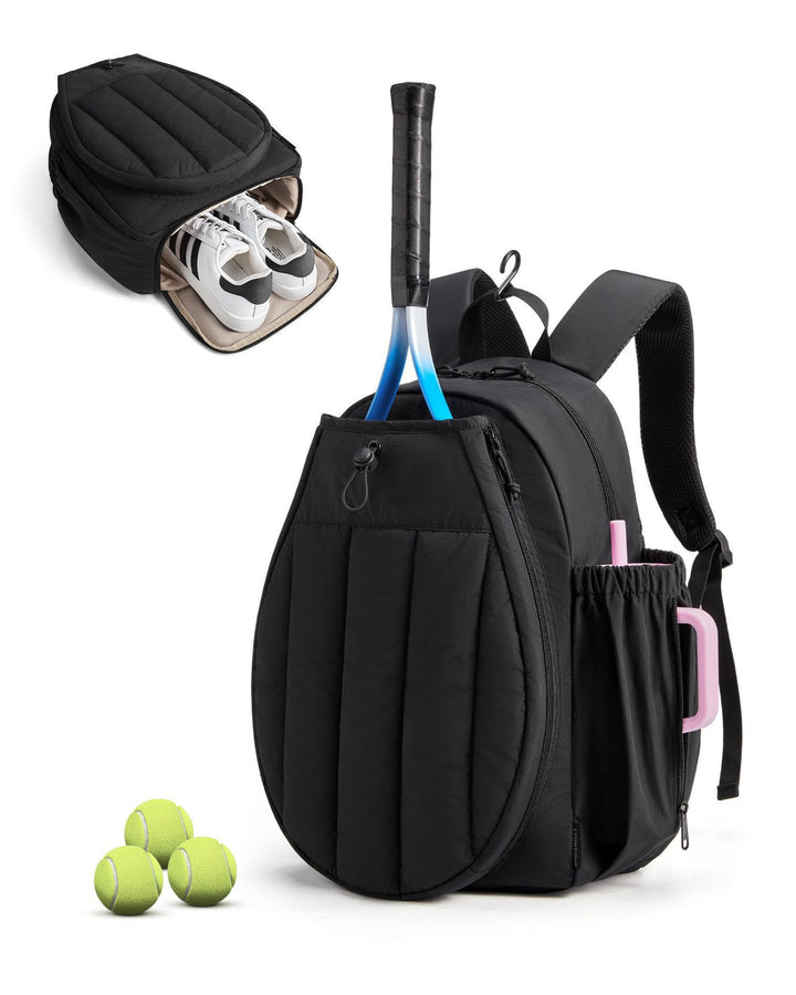 Tennis Racket and Shoe Backpack Bowlift