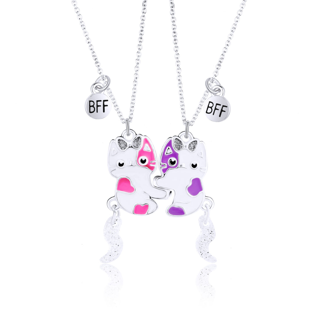 Friendship Cat Charm Necklace Bowlift
