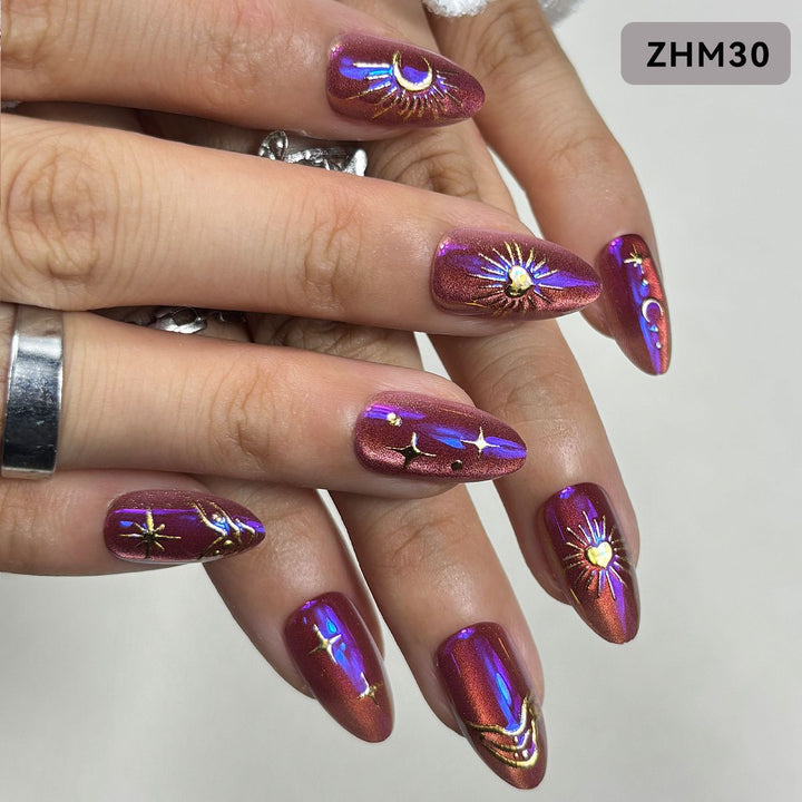 Press-On Nail Art Bowlift