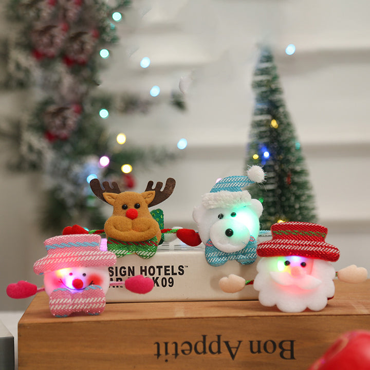 Creative Christmas wristband with snowman design Bowlift
