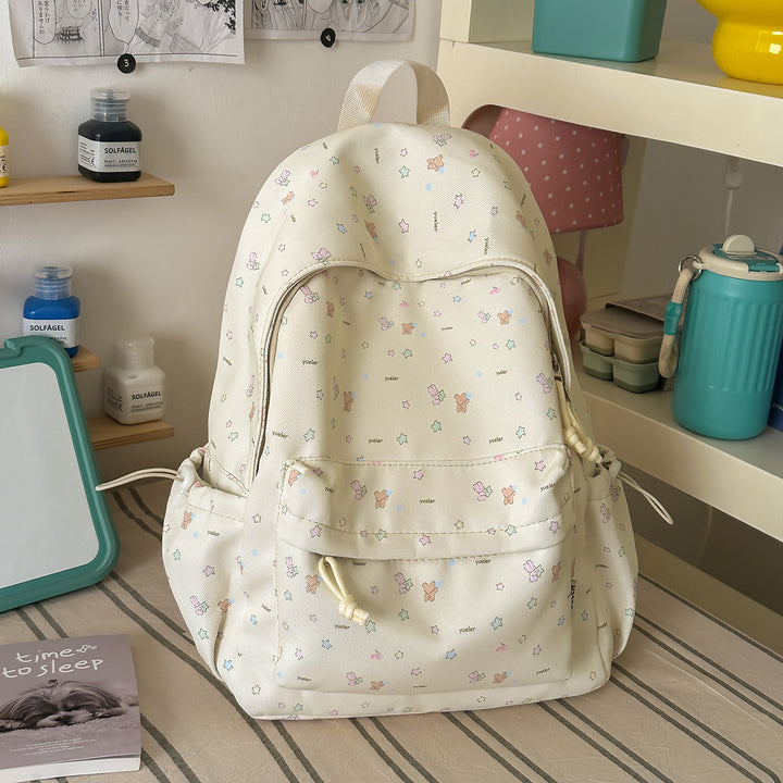 Fun-Patterned Casual Backpack Bowlift