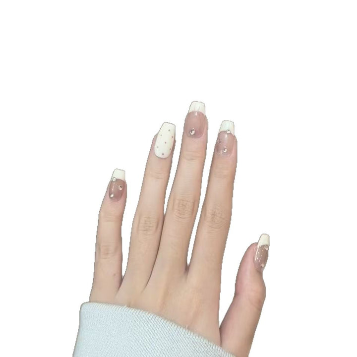Artistic Acrylic Press-On Nail Extensions