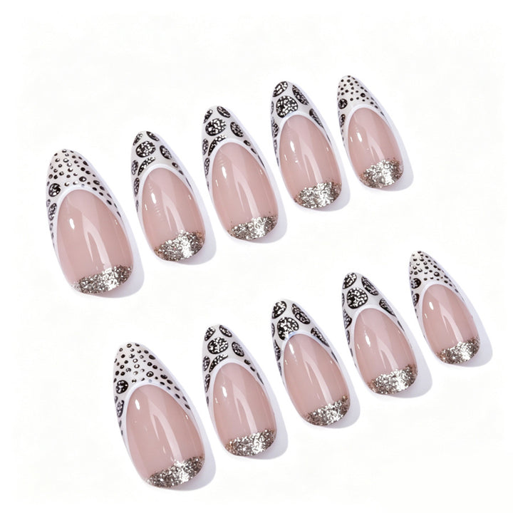 Glamorous Stiletto Nail Art Bowlift