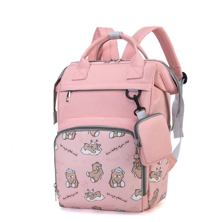 Playful Animal Print Backpack Bowlift