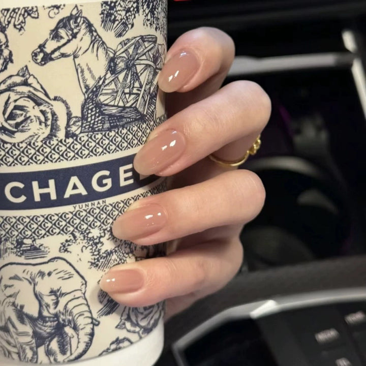 Artistic Floral and Gemstone Press-On Nails Bowlift