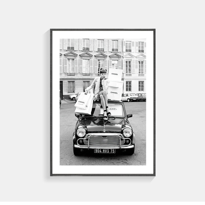 Vintage Inspired Framed Art Print