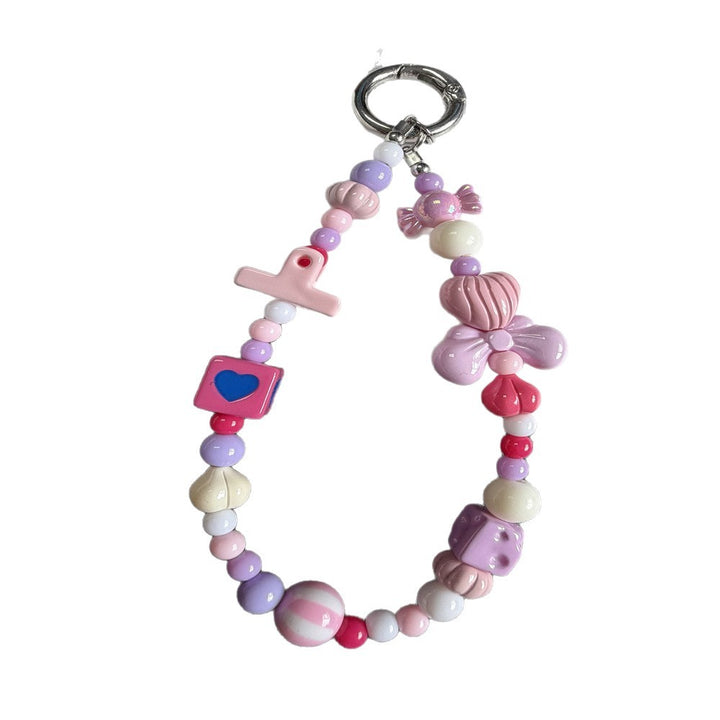 Colorful Decorative Charm Keychain Bowlift