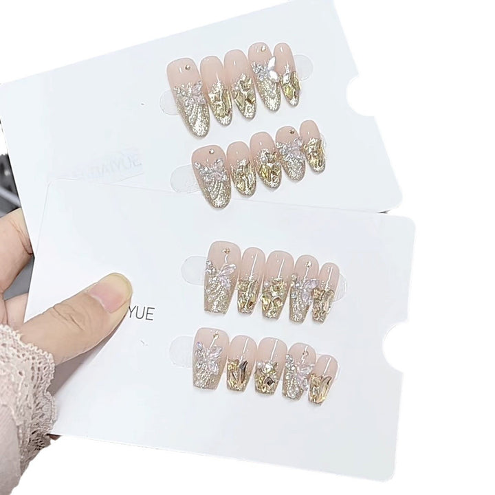 Glamorous Decorative Press-On Nails Bowlift