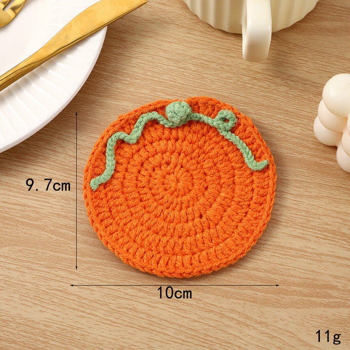 Decorative Crochet Lemon Coaster Bowlift
