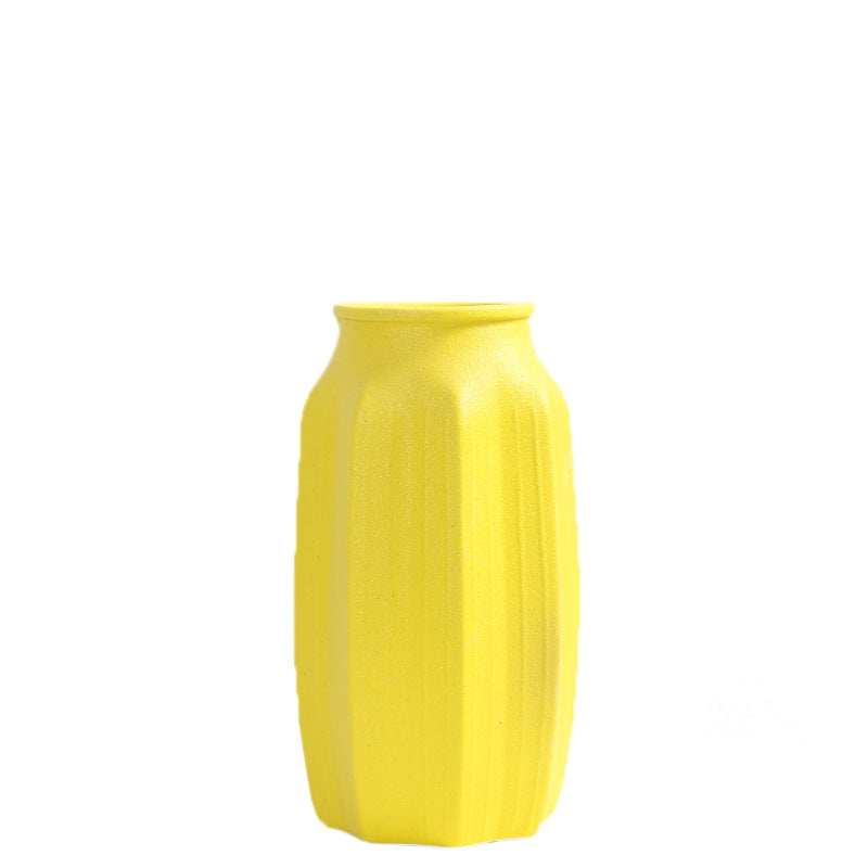 Textured Ceramic Floral Vase Bowlift