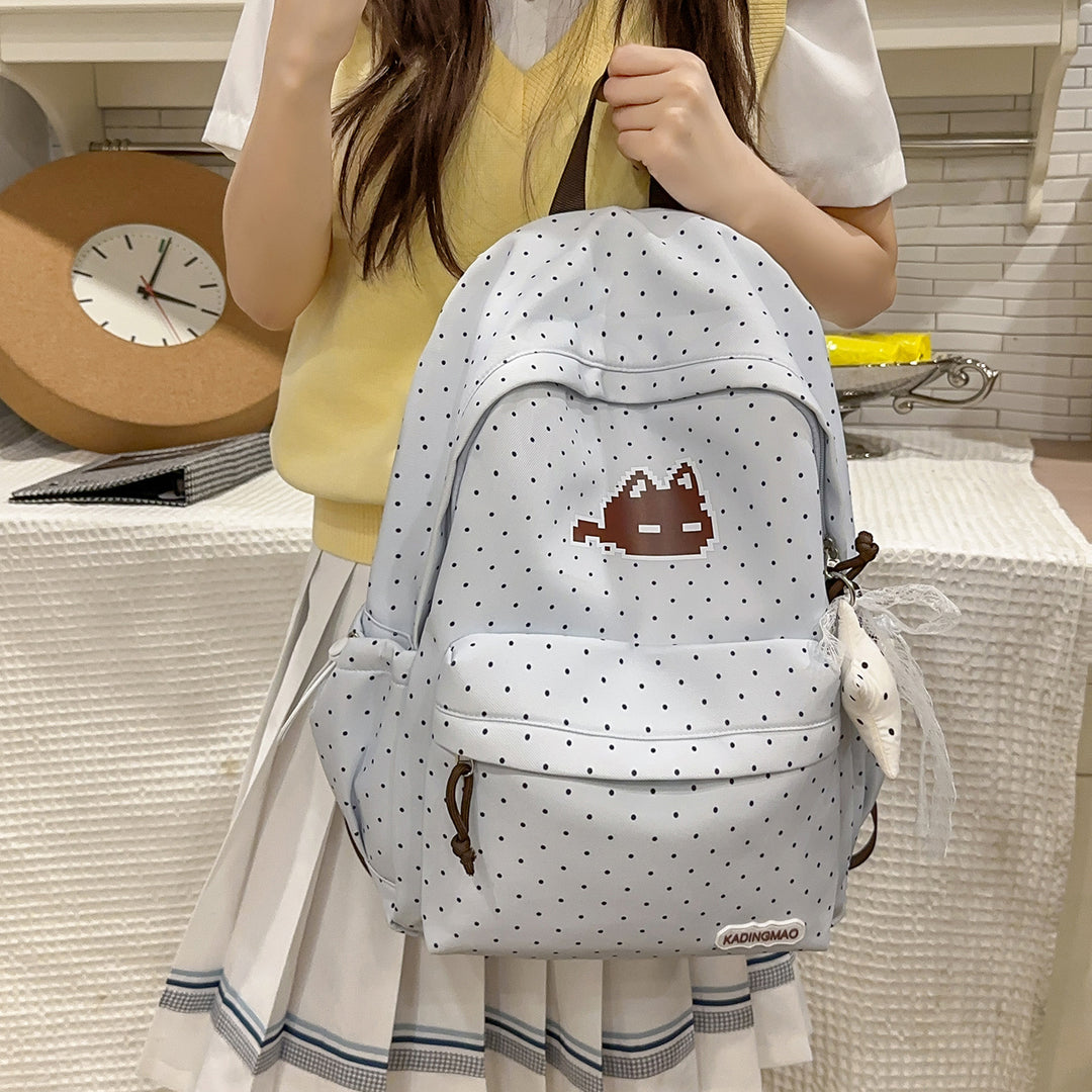 Fun Graphic Print Backpack Bowlift