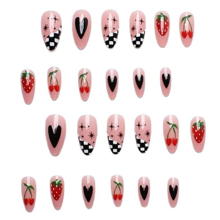 Thematic Fruit Nail Art Design Bowlift