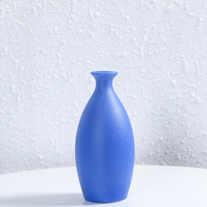 Minimalist Textured Ceramic Flower Vase Bowlift