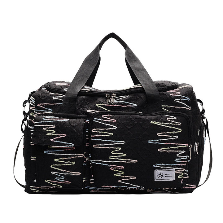 Embroidered Weekender Duffel Bowlift