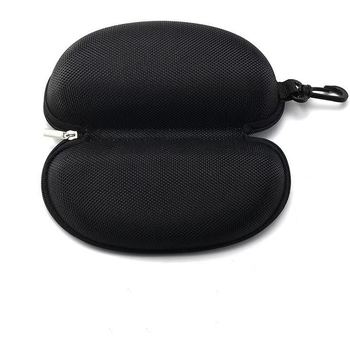 Durable EVA Hard Shell Protective Zippered Eyewear Case with Carabiner Bowlift