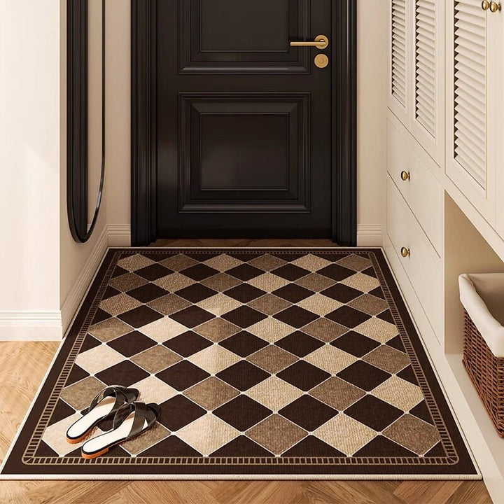 Geometric Patterned Entrance Mat for Doors
