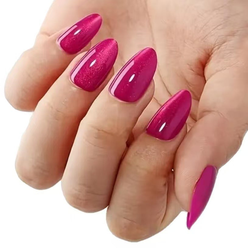 Long-Lasting Glossy Press-On Nail Set Bowlift
