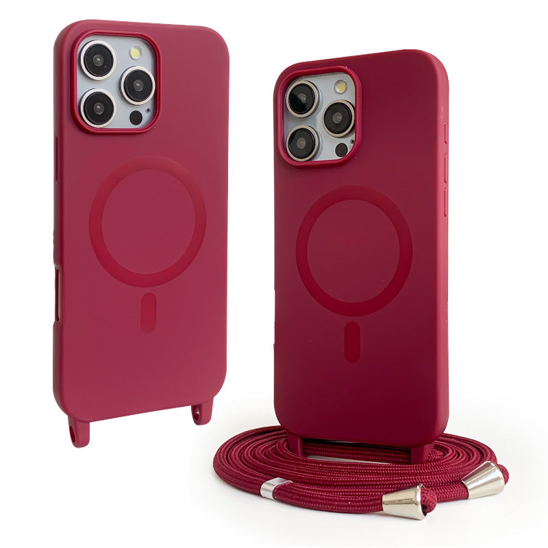 Magnetic Protective Phone Case with Adjustable Strap Bowlift