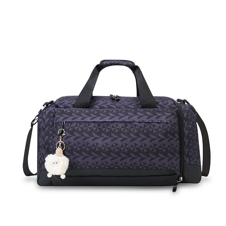 Stylish Patterned Duffle Bag Bowlift