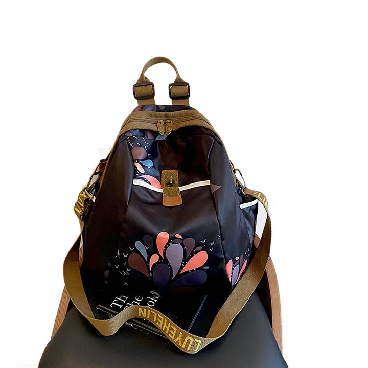 Artistic Floral Drawstring Backpack Bowlift