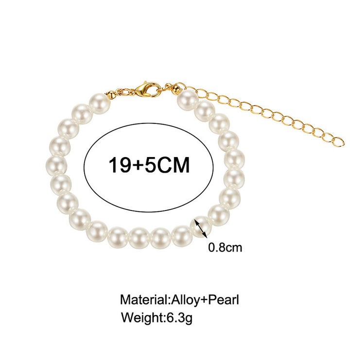 Elegant Pearl Bracelet Bowlift