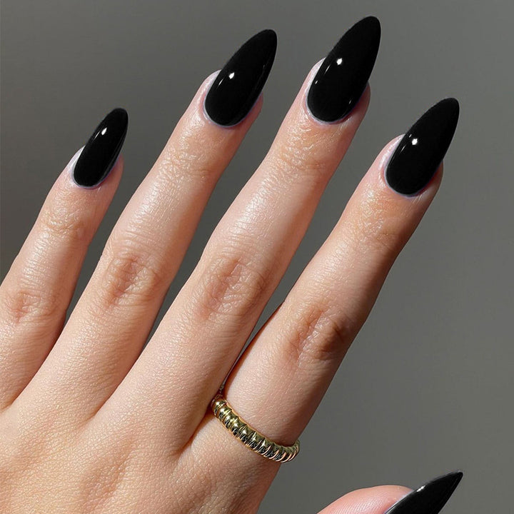 Glossy Sharp Pointed Nail Tips Bowlift