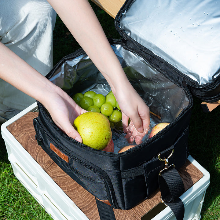 Insulated Double-Layer Lunch Cooler