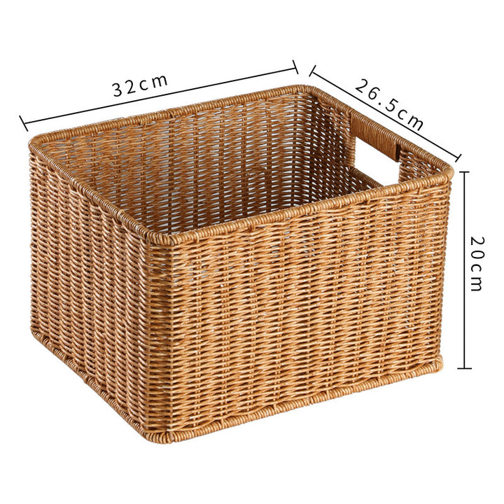 Premium Handwoven Square Storage Basket Bowlift