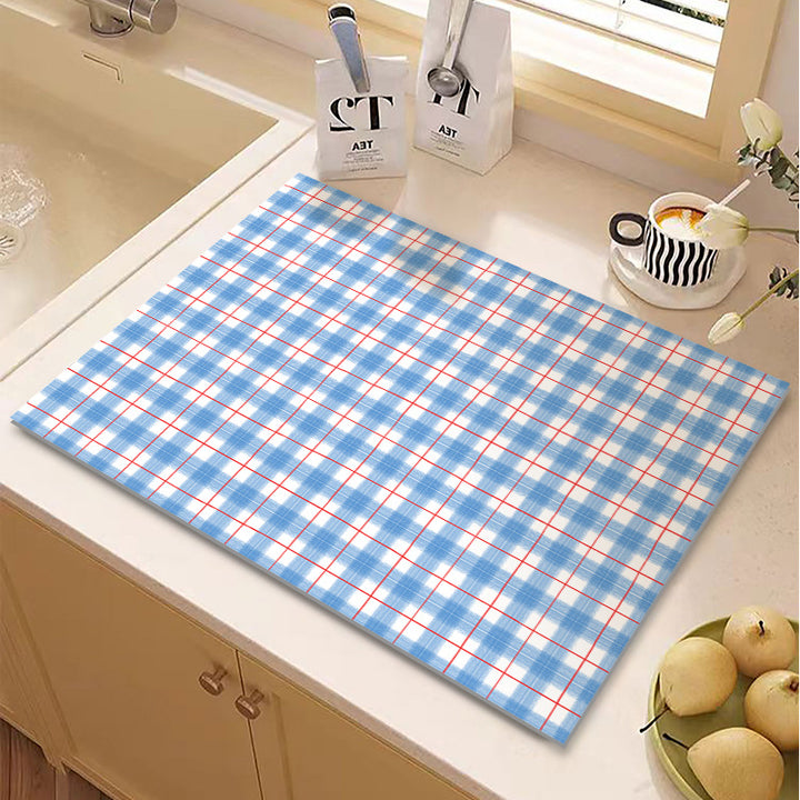 Plaid Kitchen Table Mat
