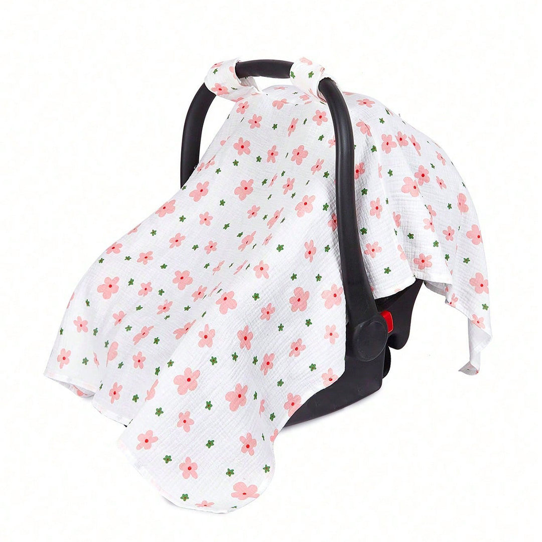 Floral Print Car Seat Cover Bowlift