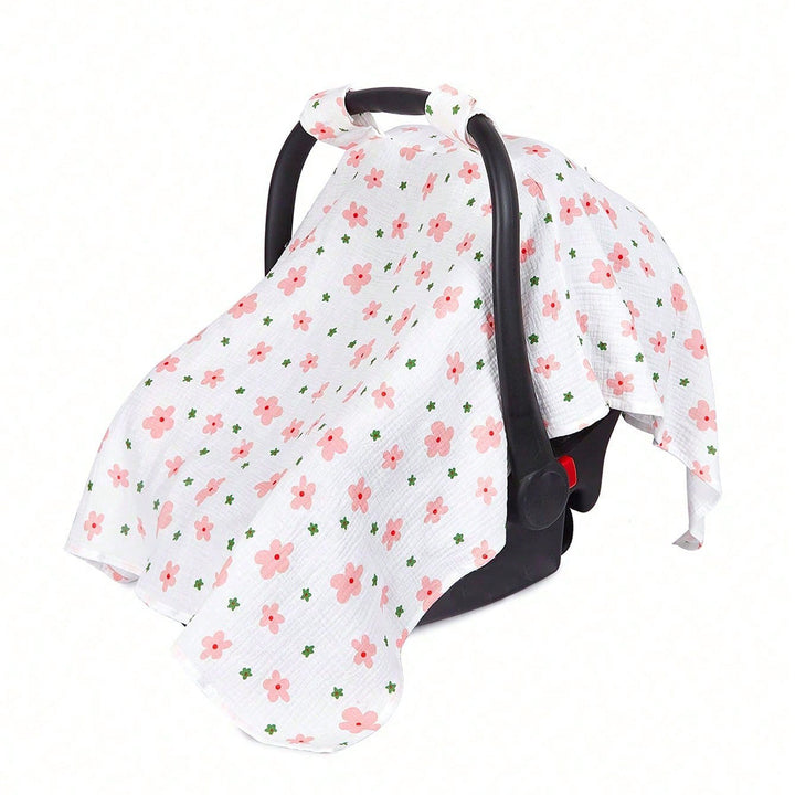 Floral Print Car Seat Cover Bowlift