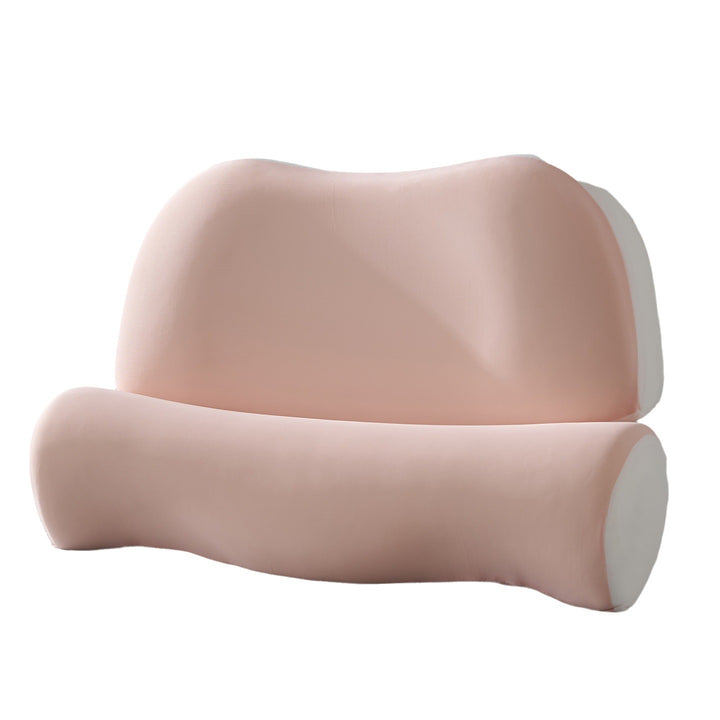 Contoured Orthopedic Knee Pillow with Memory Foam Support Bowlift