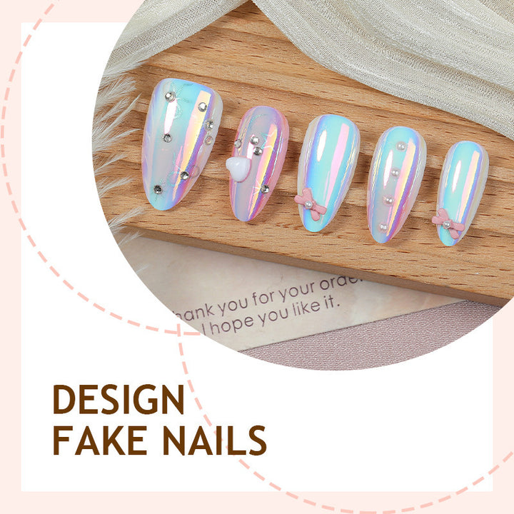 Luxury Artificial Nail Set Bowlift