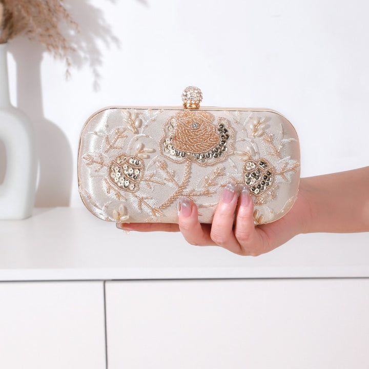 Elegant Embroidered Clutch