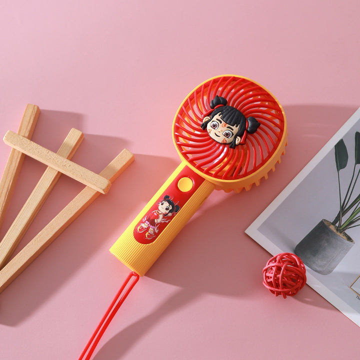 Women Portable Mini Fan with Creative Design Bowlift