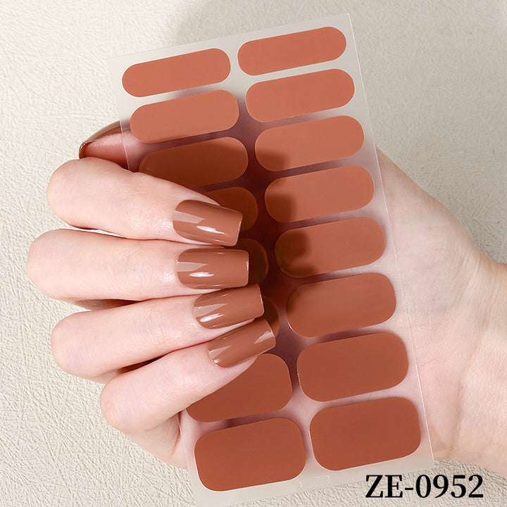 Matte Gel Nail Strips