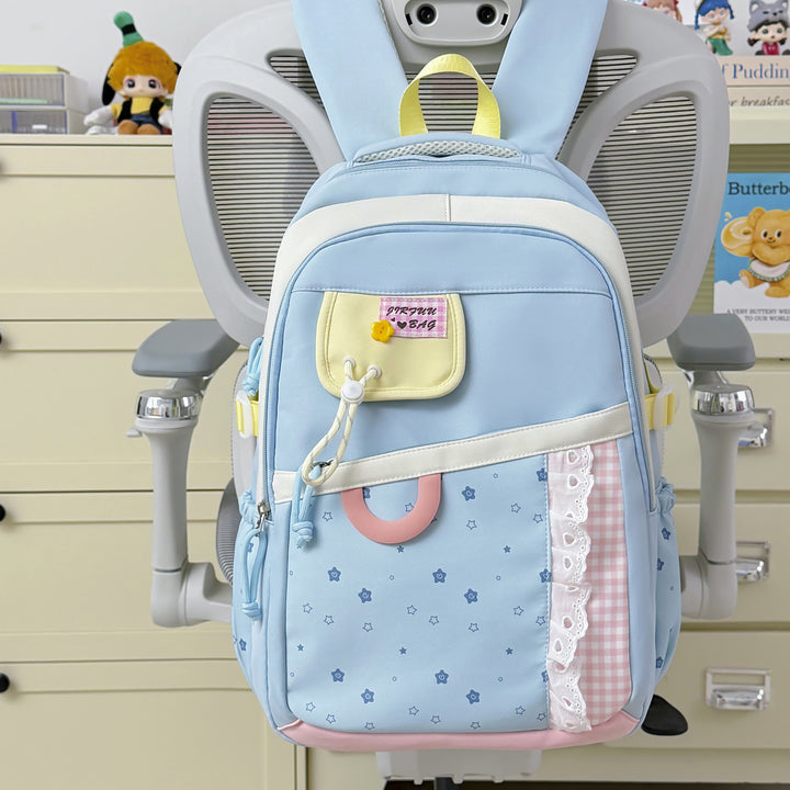 Stylish Multi-Compartment School Backpack Bowlift