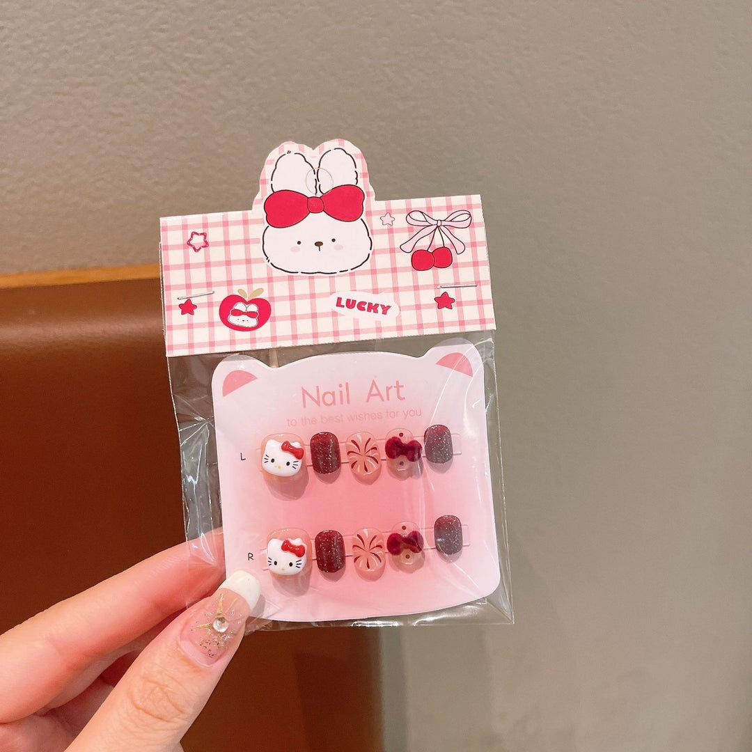 Creative artificial nails with 3D designs Bowlift