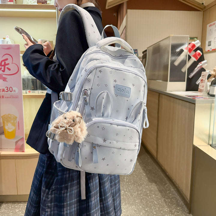 Adorable Bunny-Ear School Backpack Bowlift